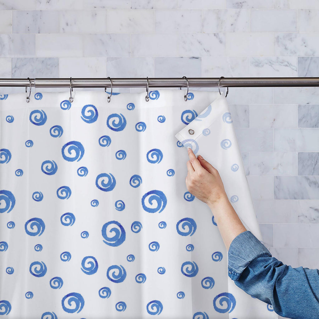 Watercolor Doodles D1 Washable Waterproof Shower Curtain-Shower Curtains-CUR_SH-IC 5007564 IC 5007564, Abstract Expressionism, Abstracts, Ancient, Baby, Children, Digital, Digital Art, Dots, Geometric, Geometric Abstraction, Graphic, Historical, Illustrations, Kids, Medieval, Patterns, Retro, Semi Abstract, Signs, Signs and Symbols, Splatter, Vintage, Watercolour, watercolor, doodles, d1, washable, waterproof, shower, curtain, abstract, backdrop, background, badge, blue, bubble, childhood, childish, design,