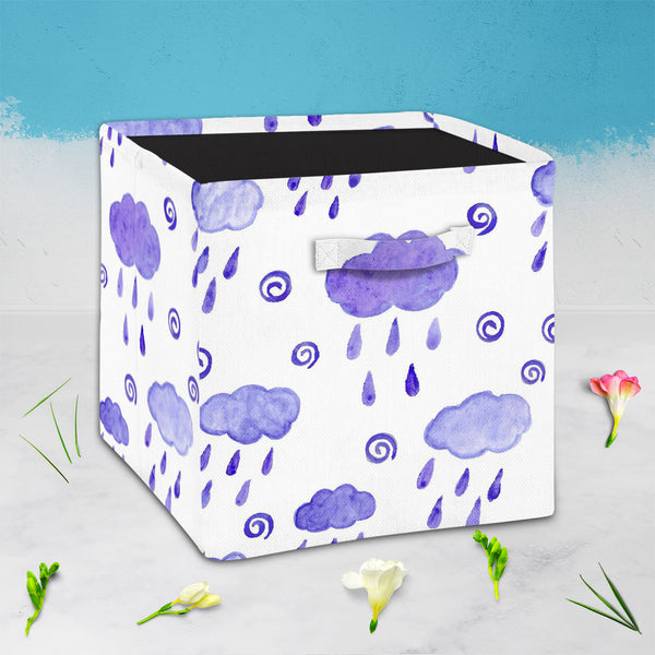 Watercolor Drops D3 Foldable Open Storage Bin | Organizer Box, Toy Basket, Shelf Box, Laundry Bag | Canvas Fabric-Storage Bins-STR_BI_CB-IC 5007565 IC 5007565, Abstract Expressionism, Abstracts, Ancient, Baby, Children, Circle, Digital, Digital Art, Dots, Graphic, Historical, Illustrations, Kids, Medieval, Patterns, Retro, Semi Abstract, Signs, Signs and Symbols, Splatter, Vintage, Watercolour, watercolor, drops, d3, foldable, open, storage, bin, organizer, box, toy, basket, shelf, laundry, bag, canvas, fab