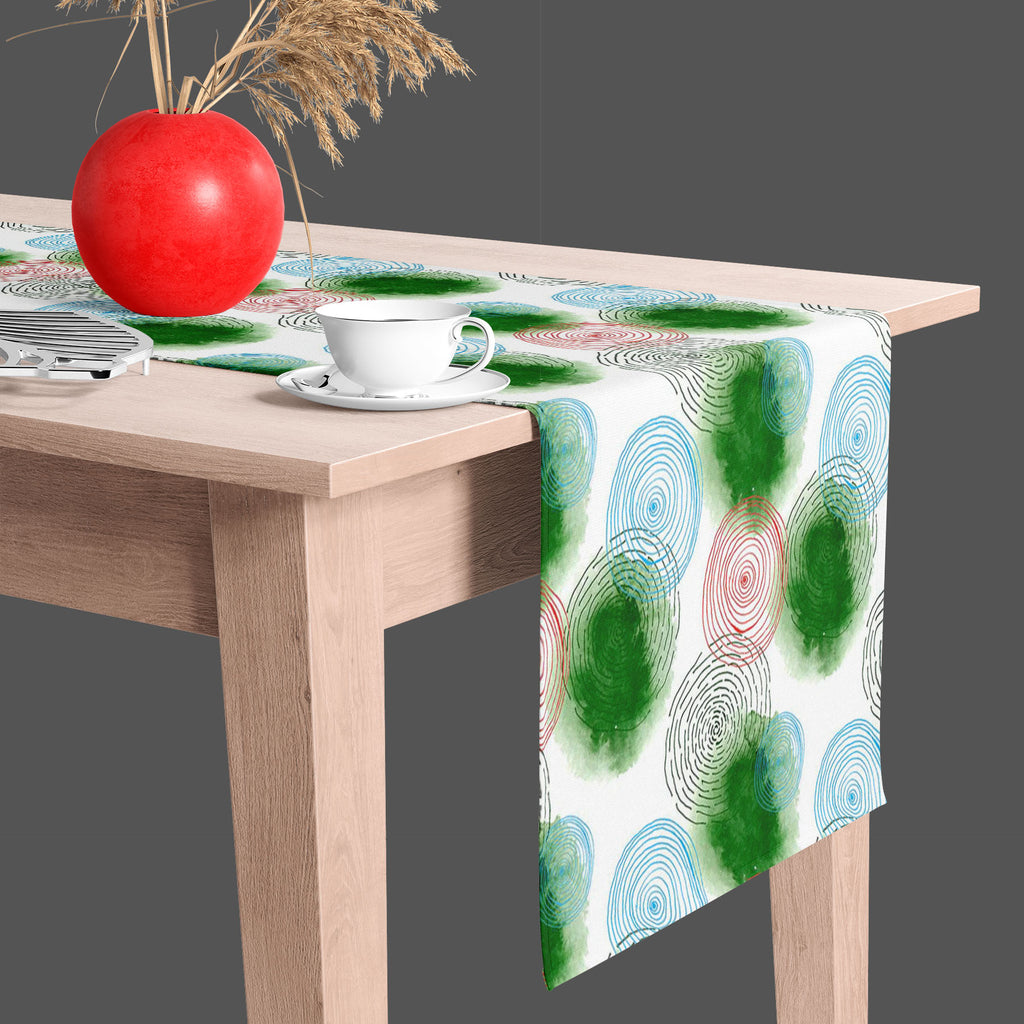 Hand Drawing Table Runner-Table Runners-RUN_TB-IC 5007566 IC 5007566, Abstract Expressionism, Abstracts, Ancient, Art and Paintings, Black and White, Books, Circle, Decorative, Digital, Digital Art, Dots, Geometric, Geometric Abstraction, Graphic, Hand Drawn, Historical, Holidays, Illustrations, Medieval, Modern Art, Patterns, Retro, Semi Abstract, Signs, Signs and Symbols, Sketches, Vintage, Watercolour, White, hand, drawing, table, runner, abstract, art, artistic, backdrop, background, color, colorful, cu