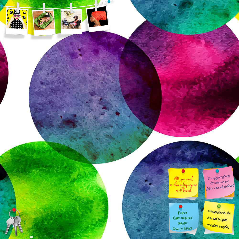 ArtzFolio Circles On White D1 Printed Bulletin Board Notice Pin Board Soft Board | Frameless-Bulletin Boards Frameless-AZSAO32712333BLB_FL_L-Image Code 5007567 Vishnu Image Folio Pvt Ltd, IC 5007567, ArtzFolio, Bulletin Boards Frameless, Abstract, Digital Art, circles, on, white, d1, printed, bulletin, board, notice, pin, soft, frameless, watercolor, seamless, pattern, round, shapes, ornament, background, layout, colorful, pin up board, push pin board, extra large cork board, big pin board, notice board, sm