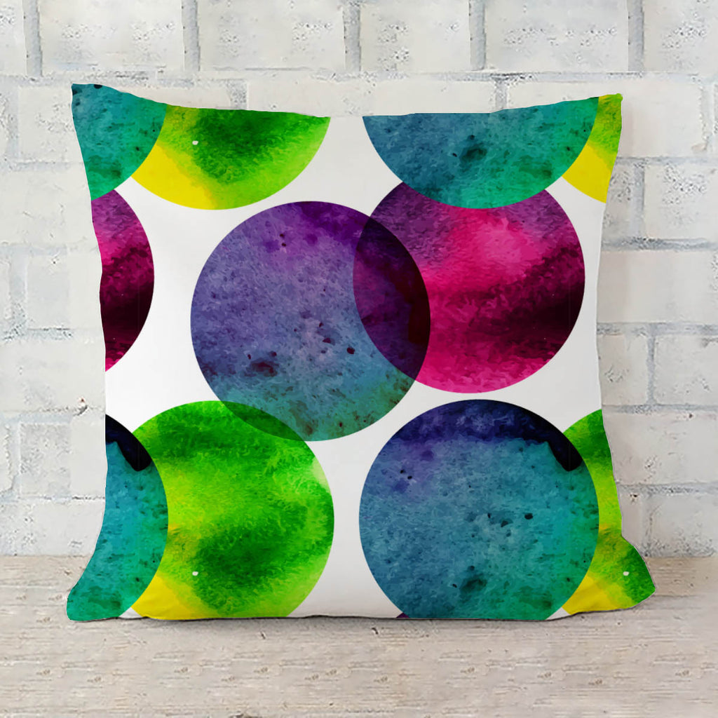ArtzFolio Circles On White D1 Cushion Cover Throw Pillow-Cushion Covers-AZHFR32712333CUS_CV_L-Image Code 5007567 Vishnu Image Folio Pvt Ltd, IC 5007567, ArtzFolio, Cushion Covers, Abstract, Digital Art, circles, on, white, d1, cushion, cover, throw, pillow, watercolor, seamless, pattern, round, shapes, ornament, background, layout, colorful, sofa throws, single throw pillow, zippered throw pillow cover, satin pillow cover, throw pillow, cushion cover only, cushion cover, pillow cover for sofa, pitaara box, 