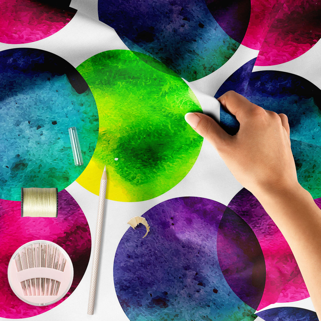 Circles On White D1 Sofa Fabric by Metre | Upholstery For Sofa, Curtains & Cushions-Sofa Fabrics-SOF_FB-IC 5007567 IC 5007567, Abstract Expressionism, Abstracts, Black and White, Brush Stroke, Circle, Digital, Digital Art, Dots, Drawing, Fashion, Graphic, Hand Drawn, Illustrations, Modern Art, Patterns, Semi Abstract, Signs, Signs and Symbols, Splatter, Watercolour, White, circles, on, d1, sofa, fabric, by, metre, upholstery, for, curtains, cushions, abstract, aqua, artistic, artwork, backdrop, background, 