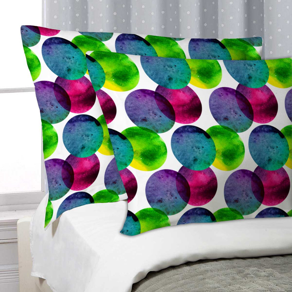 ArtzFolio Circles On White D1 Pillow Cover Case-Pillow Cases-AZHFR32712333PIL_CV_L-Image Code 5007567 Vishnu Image Folio Pvt Ltd, IC 5007567, ArtzFolio, Pillow Cases, Abstract, Digital Art, circles, on, white, d1, pillow, cover, case, watercolor, seamless, pattern, round, shapes, ornament, background, layout, colorful, pillow cover, pillow case cover, linen pillow cover, printed pillow cover, pillow for bedroom, living room pillow covers, standard pillow case covers, pitaara box, throw pillow cover, 2 pcs s