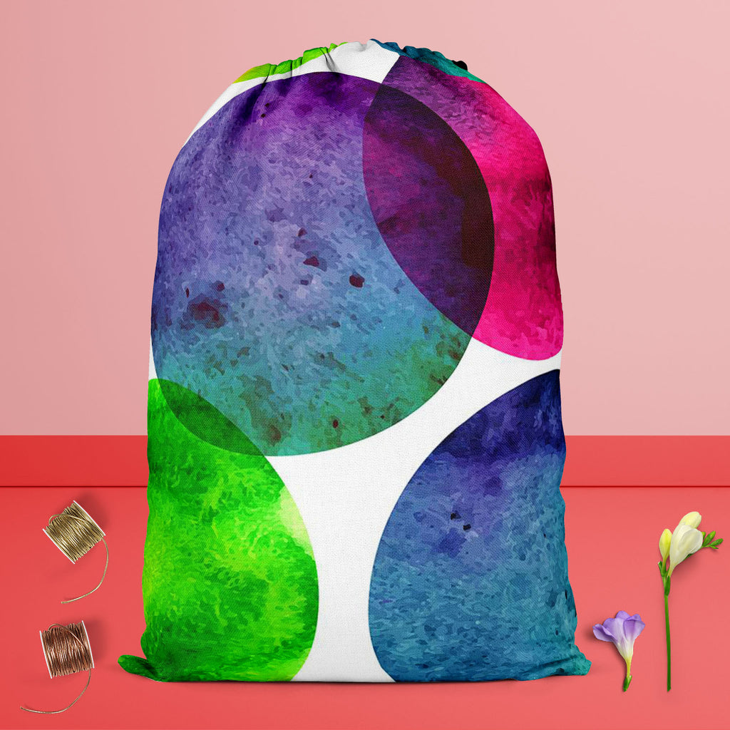Circles On White D1 Reusable Sack Bag | Bag for Gym, Storage, Vegetable & Travel-Drawstring Sack Bags-SCK_FB_DS-IC 5007567 IC 5007567, Abstract Expressionism, Abstracts, Black and White, Brush Stroke, Circle, Digital, Digital Art, Dots, Drawing, Fashion, Graphic, Hand Drawn, Illustrations, Modern Art, Patterns, Semi Abstract, Signs, Signs and Symbols, Splatter, Watercolour, White, circles, on, d1, reusable, sack, bag, for, gym, storage, vegetable, travel, abstract, aqua, artistic, artwork, backdrop, backgro