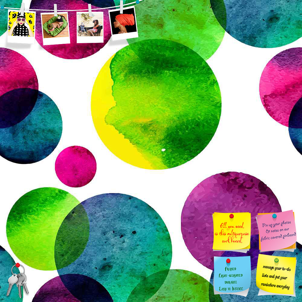 ArtzFolio Circles On White D2 Printed Bulletin Board Notice Pin Board Soft Board | Frameless-Bulletin Boards Frameless-AZSAO32712335BLB_FL_L-Image Code 5007568 Vishnu Image Folio Pvt Ltd, IC 5007568, ArtzFolio, Bulletin Boards Frameless, Abstract, Digital Art, circles, on, white, d2, printed, bulletin, board, notice, pin, soft, frameless, watercolor, seamless, pattern, round, shapes, ornament, background, layout, colorful, pin up board, push pin board, extra large cork board, big pin board, notice board, sm