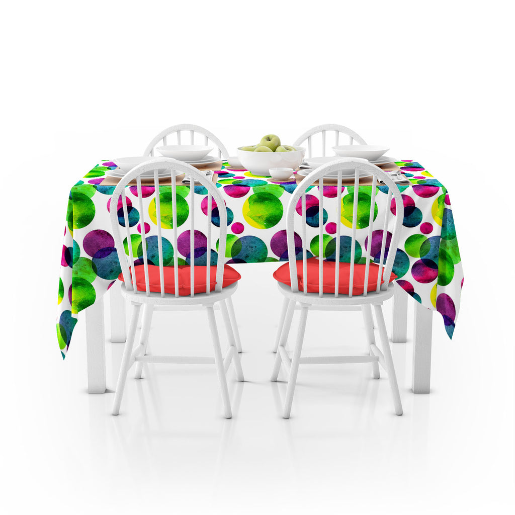 Circles On White Table Cloth Cover-Table Covers-CVR_TB_NR-IC 5007568 IC 5007568, Abstract Expressionism, Abstracts, Black and White, Brush Stroke, Circle, Digital, Digital Art, Dots, Drawing, Fashion, Graphic, Hand Drawn, Illustrations, Modern Art, Patterns, Semi Abstract, Signs, Signs and Symbols, Splatter, Watercolour, White, circles, on, table, cloth, cover, abstract, aqua, artistic, artwork, backdrop, background, badge, bright, brush, stroke, bubble, cell, colorful, design, dot, draw, drop, element, gru