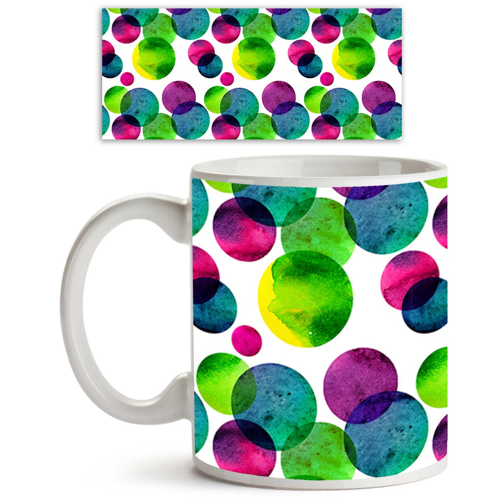 Circles On White Ceramic Coffee Tea Mug Inside White-Coffee Mugs-MUG-IC 5007568 IC 5007568, Abstract Expressionism, Abstracts, Black and White, Brush Stroke, Circle, Digital, Digital Art, Dots, Drawing, Fashion, Graphic, Hand Drawn, Illustrations, Modern Art, Patterns, Semi Abstract, Signs, Signs and Symbols, Splatter, Watercolour, White, circles, on, ceramic, coffee, tea, mug, inside, abstract, aqua, artistic, artwork, backdrop, background, badge, bright, brush, stroke, bubble, cell, colorful, design, dot,
