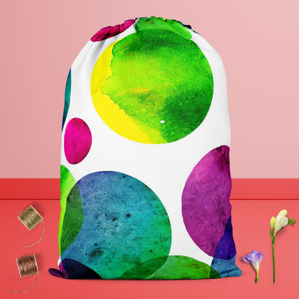 Circles On White D2 Reusable Sack Bag | Bag for Gym, Storage, Vegetable & Travel-Drawstring Sack Bags-SCK_FB_DS-IC 5007568 IC 5007568, Abstract Expressionism, Abstracts, Black and White, Brush Stroke, Circle, Digital, Digital Art, Dots, Drawing, Fashion, Graphic, Hand Drawn, Illustrations, Modern Art, Patterns, Semi Abstract, Signs, Signs and Symbols, Splatter, Watercolour, White, circles, on, d2, reusable, sack, bag, for, gym, storage, vegetable, travel, abstract, aqua, artistic, artwork, backdrop, backgro