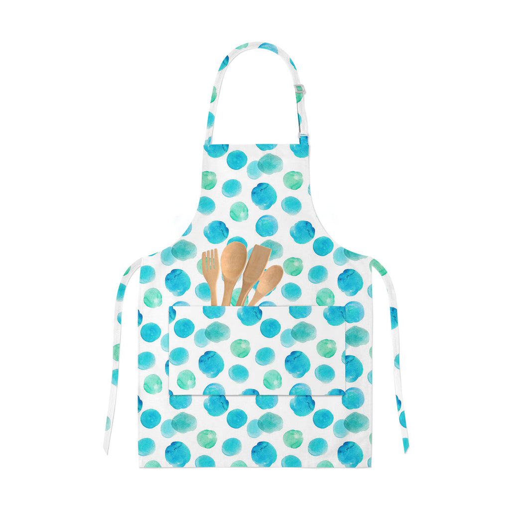 Watercolor Pattern Apron | Adjustable, Free Size & Waist Tiebacks-Aprons Neck to Knee-APR_NK_KN-IC 5007569 IC 5007569, Abstract Expressionism, Abstracts, Books, Circle, Digital, Digital Art, Dots, Graphic, Illustrations, Patterns, Retro, Semi Abstract, Signs, Signs and Symbols, Splatter, Watercolour, watercolor, pattern, apron, adjustable, free, size, waist, tiebacks, abstract, acrylic, aqua, backdrop, background, banner, blob, blot, blue, brush, design, gift, wrap, hand, painted, handmade, illustration, in