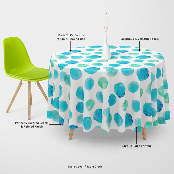 Watercolor Pattern Table Cloth Cover-Table Covers-CVR_TB_RD-IC 5007569 IC 5007569, Abstract Expressionism, Abstracts, Books, Circle, Digital, Digital Art, Dots, Graphic, Illustrations, Patterns, Retro, Semi Abstract, Signs, Signs and Symbols, Splatter, Watercolour, watercolor, pattern, table, cloth, cover, canvas, fabric, abstract, acrylic, aqua, backdrop, background, banner, blob, blot, blue, brush, design, gift, wrap, hand, painted, handmade, illustration, ink, isolated, ocean, ornament, paint, paintbrush