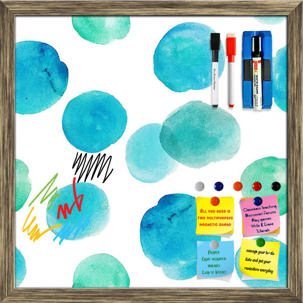 Watercolor Pattern Framed Magnetic Dry Erase Board | Combo with Magnet Buttons & Markers-Magnetic Boards Framed-MGB_FR-IC 5007569 IC 5007569, Abstract Expressionism, Abstracts, Books, Circle, Digital, Digital Art, Dots, Graphic, Illustrations, Patterns, Retro, Semi Abstract, Signs, Signs and Symbols, Splatter, Watercolour, watercolor, pattern, framed, magnetic, dry, erase, board, printed, whiteboard, with, 4, magnets, 2, markers, 1, duster, abstract, acrylic, aqua, backdrop, background, banner, blob, blot, 