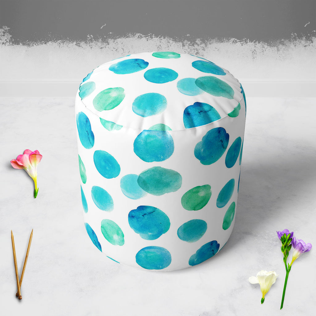 Watercolor Pattern D1 Footstool Footrest Puffy Pouffe Ottoman Bean Bag | Canvas Fabric-Footstools-FST_CB_BN-IC 5007569 IC 5007569, Abstract Expressionism, Abstracts, Books, Circle, Digital, Digital Art, Dots, Graphic, Illustrations, Patterns, Retro, Semi Abstract, Signs, Signs and Symbols, Splatter, Watercolour, watercolor, pattern, d1, footstool, footrest, puffy, pouffe, ottoman, bean, bag, canvas, fabric, abstract, acrylic, aqua, backdrop, background, banner, blob, blot, blue, brush, design, gift, wrap, h