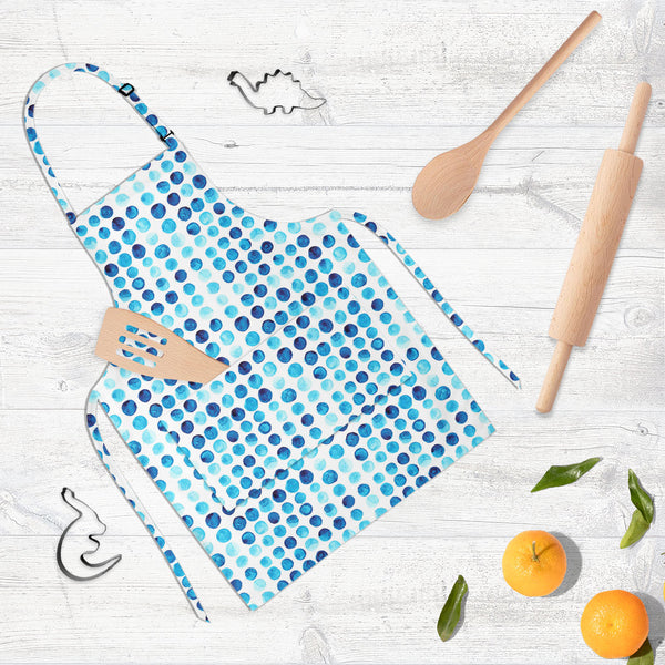 Watercolor Shapes Apron | Adjustable, Free Size & Waist Tiebacks-Aprons Neck to Knee-APR_NK_KN-IC 5007570 IC 5007570, Abstract Expressionism, Abstracts, Ancient, Baby, Children, Circle, Digital, Digital Art, Dots, Geometric, Geometric Abstraction, Graphic, Hand Drawn, Historical, Illustrations, Kids, Medieval, Patterns, Retro, Semi Abstract, Signs, Signs and Symbols, Splatter, Vintage, Watercolour, watercolor, shapes, full-length, neck, to, knee, apron, poly-cotton, fabric, adjustable, buckle, waist, tiebac