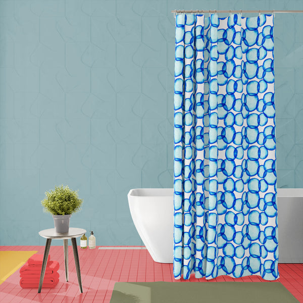 Soap Bubbles D2 Washable Waterproof Shower Curtain-Shower Curtains-CUR_SH-IC 5007571 IC 5007571, Abstract Expressionism, Abstracts, Art and Paintings, Business, Circle, Dots, Illustrations, Parents, Patterns, Semi Abstract, Signs, Signs and Symbols, Splatter, Watercolour, soap, bubbles, d2, washable, waterproof, polyester, shower, curtain, eyelets, abstract, aqua, art, atom, backdrop, background, bacteria, ball, biology, blowing, blue, brush, bubble, cell, condom, decoration, design, disease, dot, drop, epi