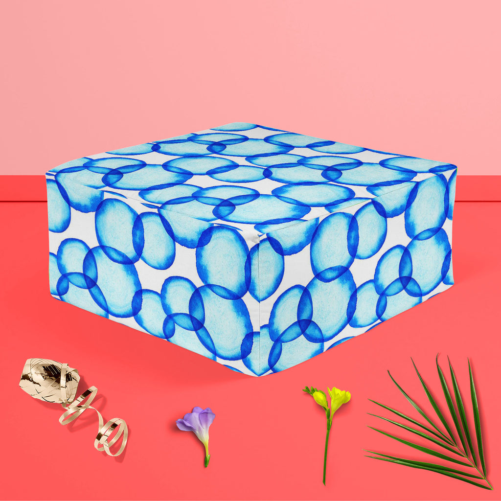 Soap Bubbles D2 Footstool Footrest Puffy Pouffe Ottoman Bean Bag | Canvas Fabric-Footstools-FST_CB_BN-IC 5007571 IC 5007571, Abstract Expressionism, Abstracts, Art and Paintings, Business, Circle, Dots, Illustrations, Parents, Patterns, Semi Abstract, Signs, Signs and Symbols, Splatter, Watercolour, soap, bubbles, d2, footstool, footrest, puffy, pouffe, ottoman, bean, bag, canvas, fabric, abstract, aqua, art, atom, backdrop, background, bacteria, ball, biology, blowing, blue, brush, bubble, cell, condom, de