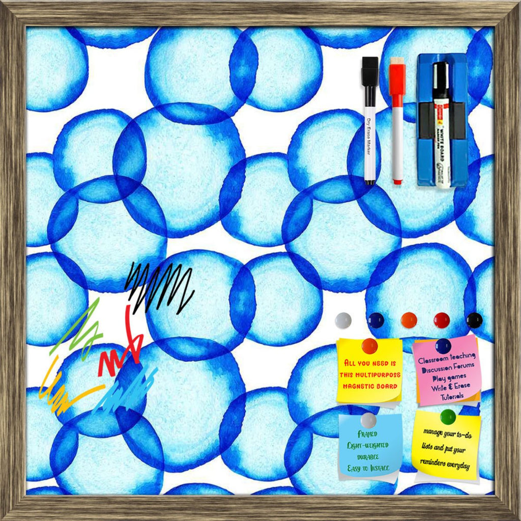 Soap Bubbles Framed Magnetic Dry Erase Board | Combo with Magnet Buttons & Markers-Magnetic Boards Framed-MGB_FR-IC 5007571 IC 5007571, Abstract Expressionism, Abstracts, Art and Paintings, Business, Circle, Dots, Illustrations, Parents, Patterns, Semi Abstract, Signs, Signs and Symbols, Splatter, Watercolour, soap, bubbles, framed, magnetic, dry, erase, board, printed, whiteboard, with, 4, magnets, 2, markers, 1, duster, abstract, aqua, art, atom, backdrop, background, bacteria, ball, biology, blowing, blu