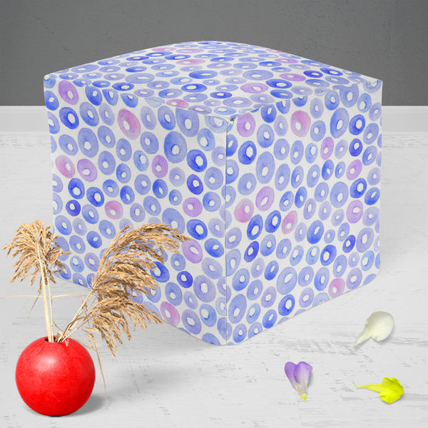 Watercolor Drops D4 Footstool Footrest Puffy Pouffe Ottoman Bean Bag | Canvas Fabric-Footstools-FST_CB_BN-IC 5007572 IC 5007572, Abstract Expressionism, Abstracts, Ancient, Baby, Children, Circle, Digital, Digital Art, Dots, Graphic, Historical, Illustrations, Kids, Medieval, Patterns, Retro, Semi Abstract, Signs, Signs and Symbols, Space, Splatter, Vintage, Watercolour, watercolor, drops, d4, puffy, pouffe, ottoman, footstool, footrest, bean, bag, canvas, fabric, abstract, autumn, backdrop, background, bad