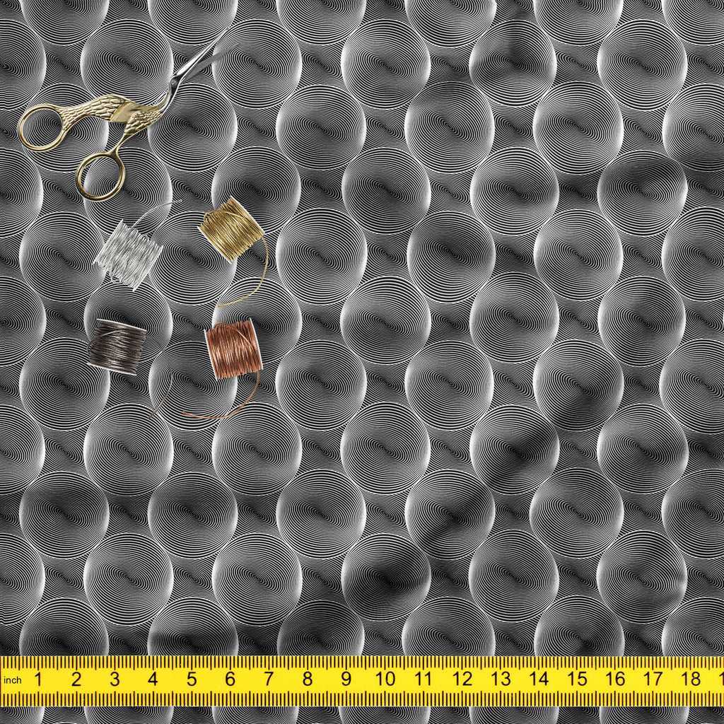 Monochrome Sphere Upholstery Fabric by Metre | For Sofa, Curtains, Cushions, Furnishing, Craft, Dress Material-Upholstery Fabrics-FAB_RW-IC 5007573 IC 5007573, Abstract Expressionism, Abstracts, Art and Paintings, Black, Black and White, Circle, Digital, Digital Art, Geometric, Geometric Abstraction, Graphic, Grid Art, Illustrations, Modern Art, Patterns, Semi Abstract, Signs, Signs and Symbols, Stripes, White, monochrome, sphere, upholstery, fabric, by, metre, for, sofa, curtains, cushions, furnishing, cra