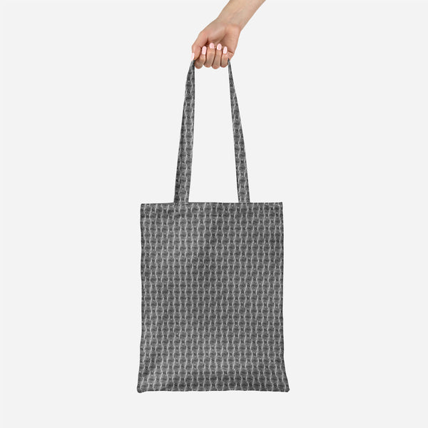 ArtzFolio Monochrome Sphere Tote Bag Shoulder Purse | Multipurpose-Tote Bags Basic-AZ5007573TOT_RF-IC 5007573 IC 5007573, Abstract Expressionism, Abstracts, Art and Paintings, Black, Black and White, Circle, Digital, Digital Art, Geometric, Geometric Abstraction, Graphic, Grid Art, Illustrations, Modern Art, Patterns, Semi Abstract, Signs, Signs and Symbols, Stripes, White, monochrome, sphere, canvas, tote, bag, shoulder, purse, multipurpose, abstract, abstraction, art, background, ball, circular, curve, de