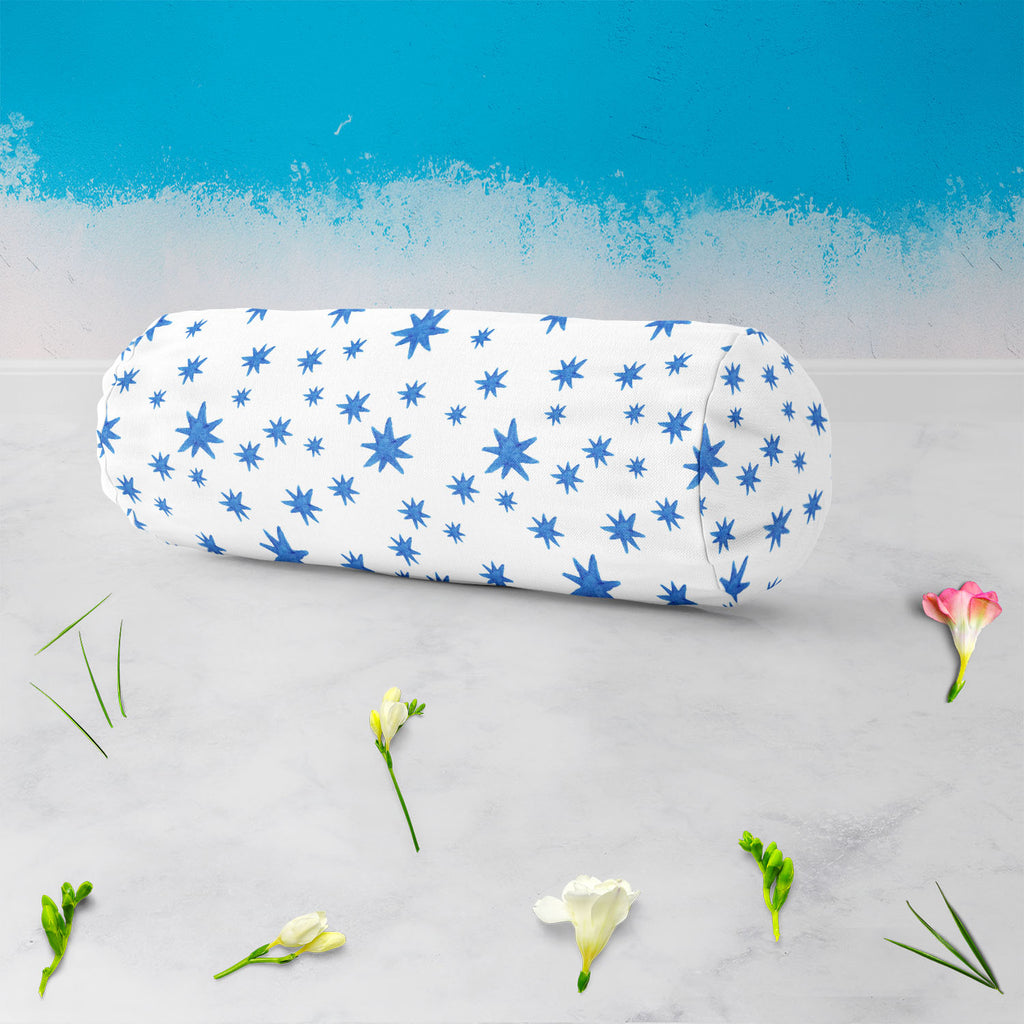 Watercolor Stars Bolster Cover Booster Cases | Concealed Zipper Opening-Bolster Covers-BOL_CV_ZP-IC 5007574 IC 5007574, Abstract Expressionism, Abstracts, Ancient, Baby, Children, Circle, Digital, Digital Art, Geometric, Geometric Abstraction, Graphic, Historical, Illustrations, Kids, Medieval, Patterns, Retro, Semi Abstract, Signs, Signs and Symbols, Space, Splatter, Stars, Vintage, Watercolour, watercolor, bolster, cover, booster, cases, concealed, zipper, opening, abstract, backdrop, background, badge, b