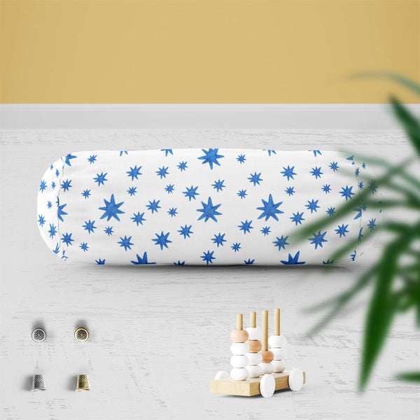 Watercolor Stars Bolster Cover Booster Cases | Concealed Zipper Opening-Bolster Covers-BOL_CV_ZP-IC 5007574 IC 5007574, Abstract Expressionism, Abstracts, Ancient, Baby, Children, Circle, Digital, Digital Art, Geometric, Geometric Abstraction, Graphic, Historical, Illustrations, Kids, Medieval, Patterns, Retro, Semi Abstract, Signs, Signs and Symbols, Space, Splatter, Stars, Vintage, Watercolour, watercolor, bolster, cover, booster, cases, zipper, opening, poly, cotton, fabric, abstract, backdrop, backgroun