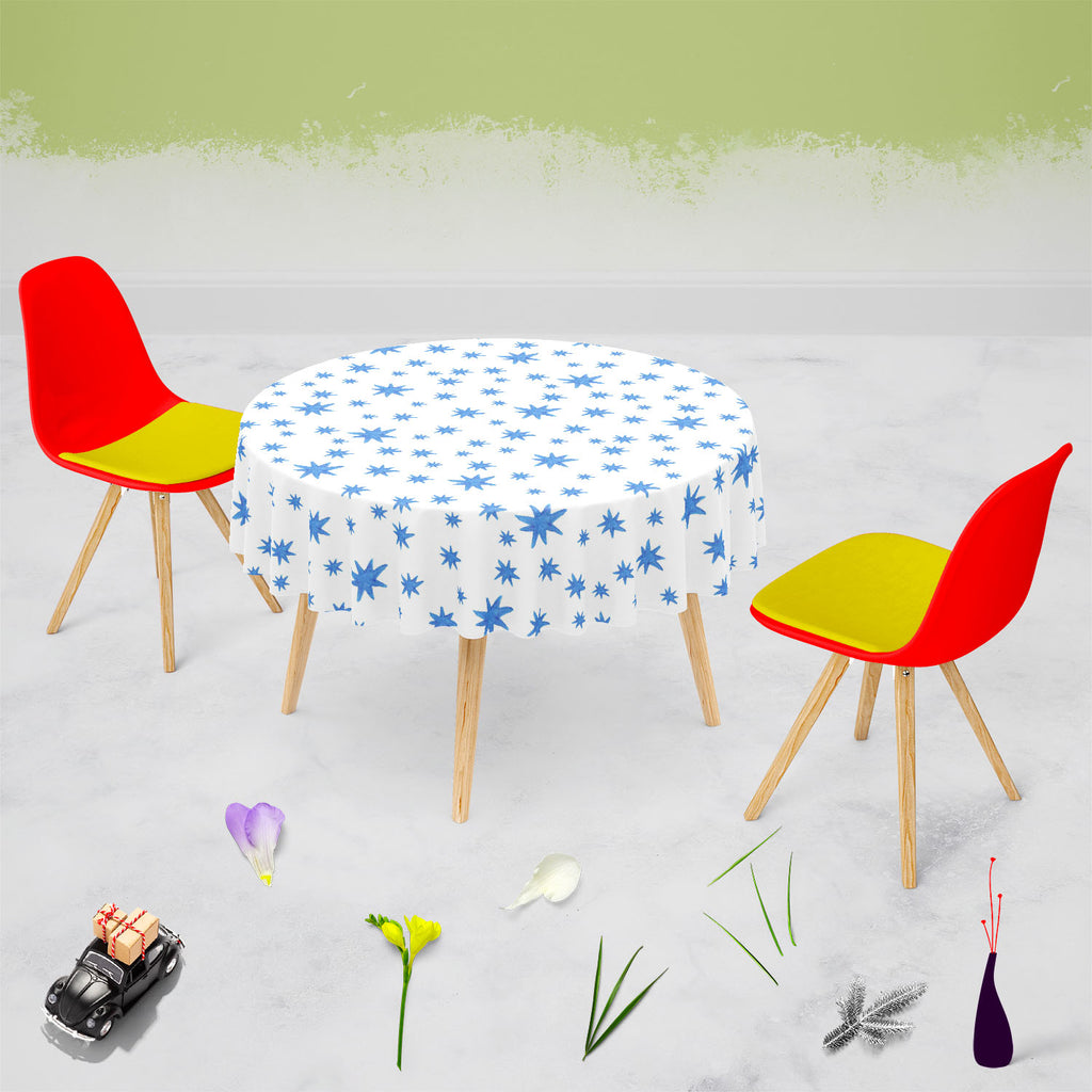 Watercolor Stars Table Cloth Cover-Table Covers-CVR_TB_RD-IC 5007574 IC 5007574, Abstract Expressionism, Abstracts, Ancient, Baby, Children, Circle, Digital, Digital Art, Geometric, Geometric Abstraction, Graphic, Historical, Illustrations, Kids, Medieval, Patterns, Retro, Semi Abstract, Signs, Signs and Symbols, Space, Splatter, Stars, Vintage, Watercolour, watercolor, table, cloth, cover, abstract, backdrop, background, badge, ball, blue, bubble, childhood, childish, copy, design, drawn, element, fabric, 