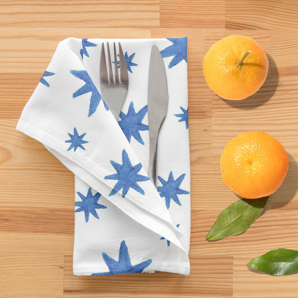Watercolor Stars Table Napkin-Table Napkins-NAP_TB-IC 5007574 IC 5007574, Abstract Expressionism, Abstracts, Ancient, Baby, Children, Circle, Digital, Digital Art, Geometric, Geometric Abstraction, Graphic, Historical, Illustrations, Kids, Medieval, Patterns, Retro, Semi Abstract, Signs, Signs and Symbols, Space, Splatter, Stars, Vintage, Watercolour, watercolor, table, napkin, abstract, backdrop, background, badge, ball, blue, bubble, childhood, childish, copy, design, drawn, element, fabric, fill, grunge,