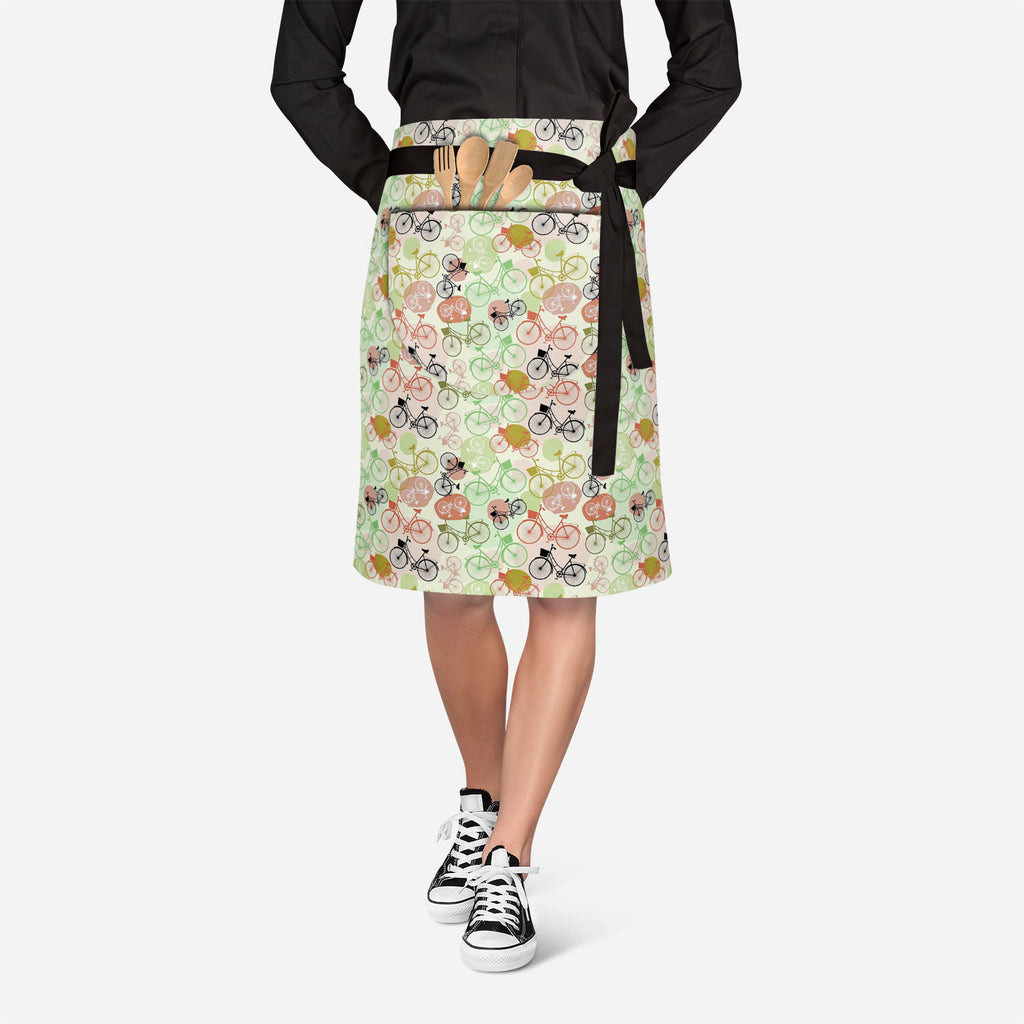Vintage Bicycles Apron | Adjustable, Free Size & Waist Tiebacks-Apron Waist to Feet--IC 5007576 IC 5007576, Art and Paintings, Automobiles, Bikes, Black, Black and White, Digital, Digital Art, Drawing, Graphic, Illustrations, Patterns, Retro, Signs, Signs and Symbols, Sketches, Sports, Transportation, Travel, Vehicles, Vintage, White, Metallic, bicycles, apron, adjustable, free, size, waist, tiebacks, art, background, beige, bicycle, bike, brown, cute, cycle, design, doodle, drawn, green, hand, illustration