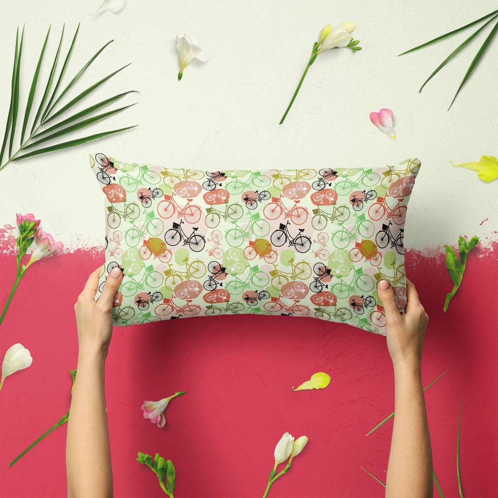 Vintage Bicycles Pillow Cover Case-Pillow Cases-PIL_CV-IC 5007576 IC 5007576, Art and Paintings, Automobiles, Bikes, Black, Black and White, Digital, Digital Art, Drawing, Graphic, Illustrations, Patterns, Retro, Signs, Signs and Symbols, Sketches, Sports, Transportation, Travel, Vehicles, Vintage, White, Metallic, bicycles, pillow, cover, case, art, background, beige, bicycle, bike, brown, cute, cycle, design, doodle, drawn, green, hand, illustration, leisure, line, object, old, pastel, pattern, pedal, rac