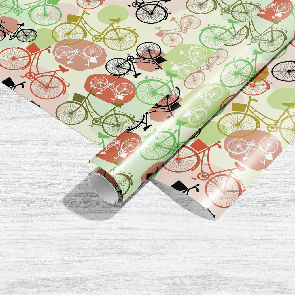Vintage Bicycles Art & Craft Gift Wrapping Paper-Wrapping Papers-WRP_PP-IC 5007576 IC 5007576, Art and Paintings, Automobiles, Bikes, Black, Black and White, Digital, Digital Art, Drawing, Graphic, Illustrations, Patterns, Retro, Signs, Signs and Symbols, Sketches, Sports, Transportation, Travel, Vehicles, Vintage, White, Metallic, bicycles, art, craft, gift, wrapping, paper, background, beige, bicycle, bike, brown, cute, cycle, design, doodle, drawn, green, hand, illustration, leisure, line, object, old, p