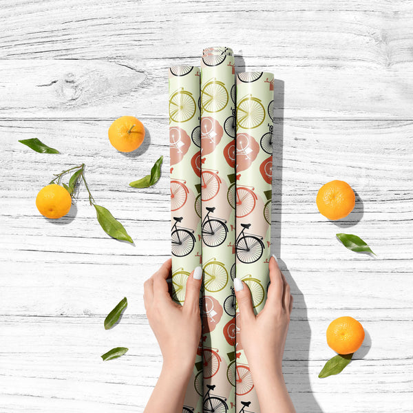 Vintage Bicycles Art & Craft Gift Wrapping Paper-Wrapping Papers-WRP_PP-IC 5007576 IC 5007576, Art and Paintings, Automobiles, Bikes, Black, Black and White, Digital, Digital Art, Drawing, Graphic, Illustrations, Patterns, Retro, Signs, Signs and Symbols, Sketches, Sports, Transportation, Travel, Vehicles, Vintage, White, Metallic, bicycles, art, craft, gift, wrapping, paper, sheet, plain, smooth, effect, background, beige, bicycle, bike, brown, cute, cycle, design, doodle, drawn, green, hand, illustration,