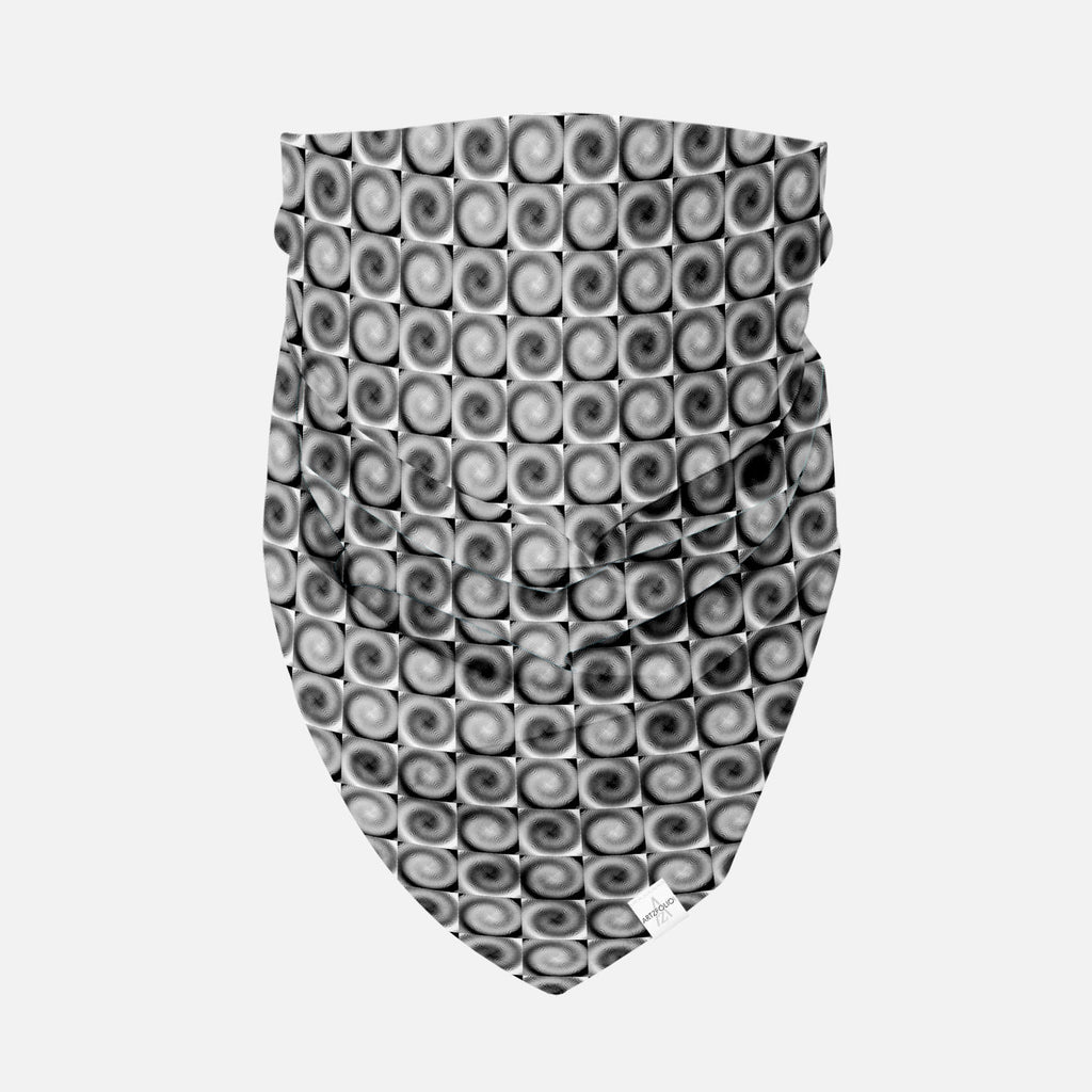 Spiral Movement Printed Bandana | Headband Headwear Wristband Balaclava | Unisex | Soft Poly Fabric-Bandanas--IC 5007577 IC 5007577, Abstract Expressionism, Abstracts, Art and Paintings, Black, Black and White, Circle, Diamond, Digital, Digital Art, Geometric, Geometric Abstraction, Graphic, Grid Art, Illustrations, Modern Art, Patterns, Semi Abstract, Signs, Signs and Symbols, Stripes, White, spiral, movement, printed, bandana, headband, headwear, wristband, balaclava, unisex, soft, poly, fabric, abstract,