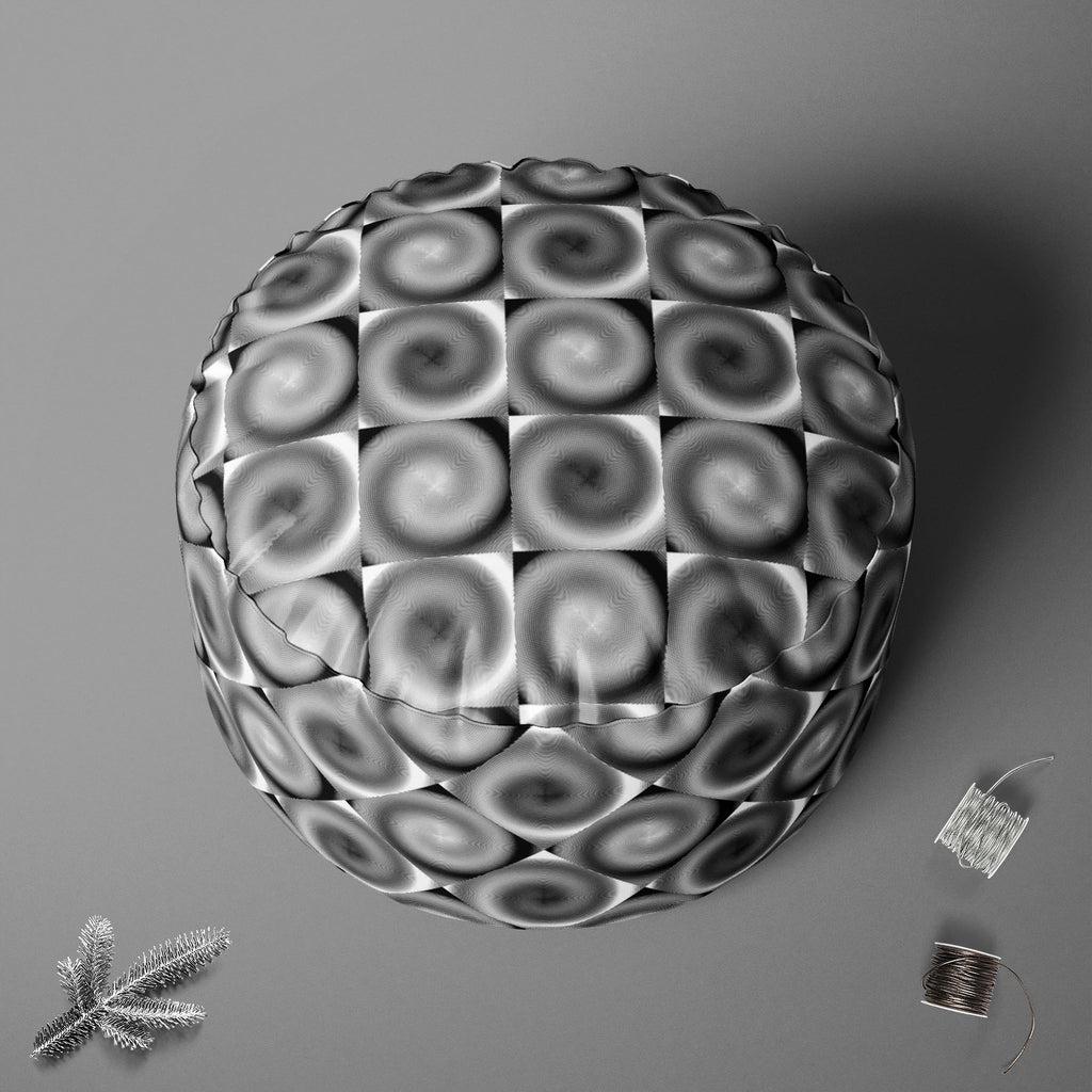 Spiral Movement Footstool Footrest Puffy Pouffe Ottoman Bean Bag | Canvas Fabric-Footstools-FST_CB_BN-IC 5007577 IC 5007577, Abstract Expressionism, Abstracts, Art and Paintings, Black, Black and White, Circle, Diamond, Digital, Digital Art, Geometric, Geometric Abstraction, Graphic, Grid Art, Illustrations, Modern Art, Patterns, Semi Abstract, Signs, Signs and Symbols, Stripes, White, spiral, movement, footstool, footrest, puffy, pouffe, ottoman, bean, bag, canvas, fabric, abstract, abstraction, art, backg