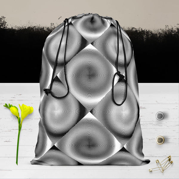 Spiral Movement Reusable Sack Bag | Bag for Gym, Storage, Vegetable & Travel-Drawstring Sack Bags-SCK_FB_DS-IC 5007577 IC 5007577, Abstract Expressionism, Abstracts, Art and Paintings, Black, Black and White, Circle, Diamond, Digital, Digital Art, Geometric, Geometric Abstraction, Graphic, Grid Art, Illustrations, Modern Art, Patterns, Semi Abstract, Signs, Signs and Symbols, Stripes, White, spiral, movement, reusable, sack, bag, for, gym, storage, vegetable, travel, cotton, canvas, fabric, abstract, abstra