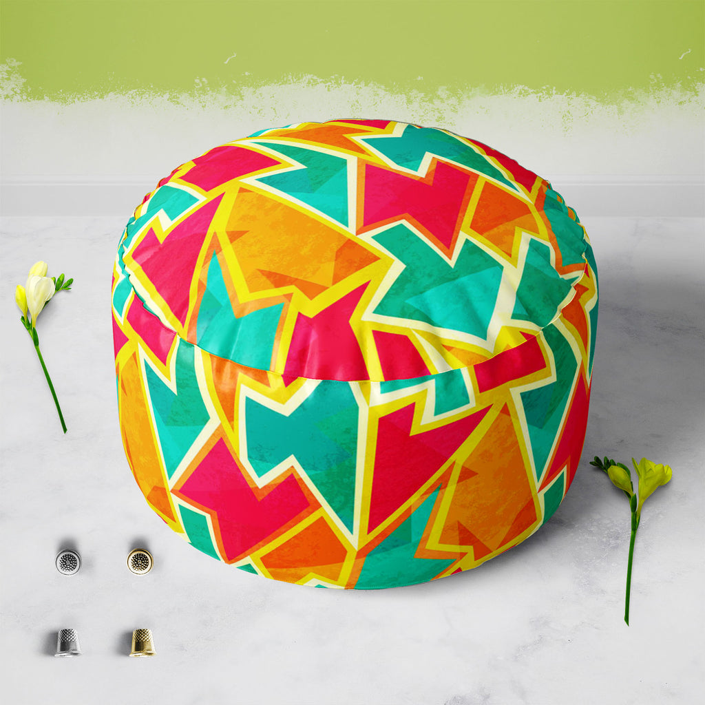 Bright Mosaic Footstool Footrest Puffy Pouffe Ottoman Bean Bag | Canvas Fabric-Footstools-FST_CB_BN-IC 5007578 IC 5007578, Abstract Expressionism, Abstracts, Architecture, Art and Paintings, Beverage, Digital, Digital Art, Fashion, Geometric, Geometric Abstraction, Graphic, Illustrations, Kitchen, Patterns, Retro, Semi Abstract, Signs, Signs and Symbols, Triangles, bright, mosaic, footstool, footrest, puffy, pouffe, ottoman, bean, bag, canvas, fabric, abstract, art, backdrop, background, bathroom, blank, bl
