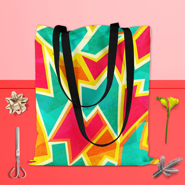 Bright Mosaic Tote Bag Shoulder Purse | Multipurpose-Tote Bags Basic-TOT_FB_BS-IC 5007578 IC 5007578, Abstract Expressionism, Abstracts, Architecture, Art and Paintings, Beverage, Digital, Digital Art, Fashion, Geometric, Geometric Abstraction, Graphic, Illustrations, Kitchen, Patterns, Retro, Semi Abstract, Signs, Signs and Symbols, Triangles, bright, mosaic, tote, bag, shoulder, purse, cotton, canvas, fabric, multipurpose, abstract, art, backdrop, background, bathroom, blank, blue, color, cover, creative,
