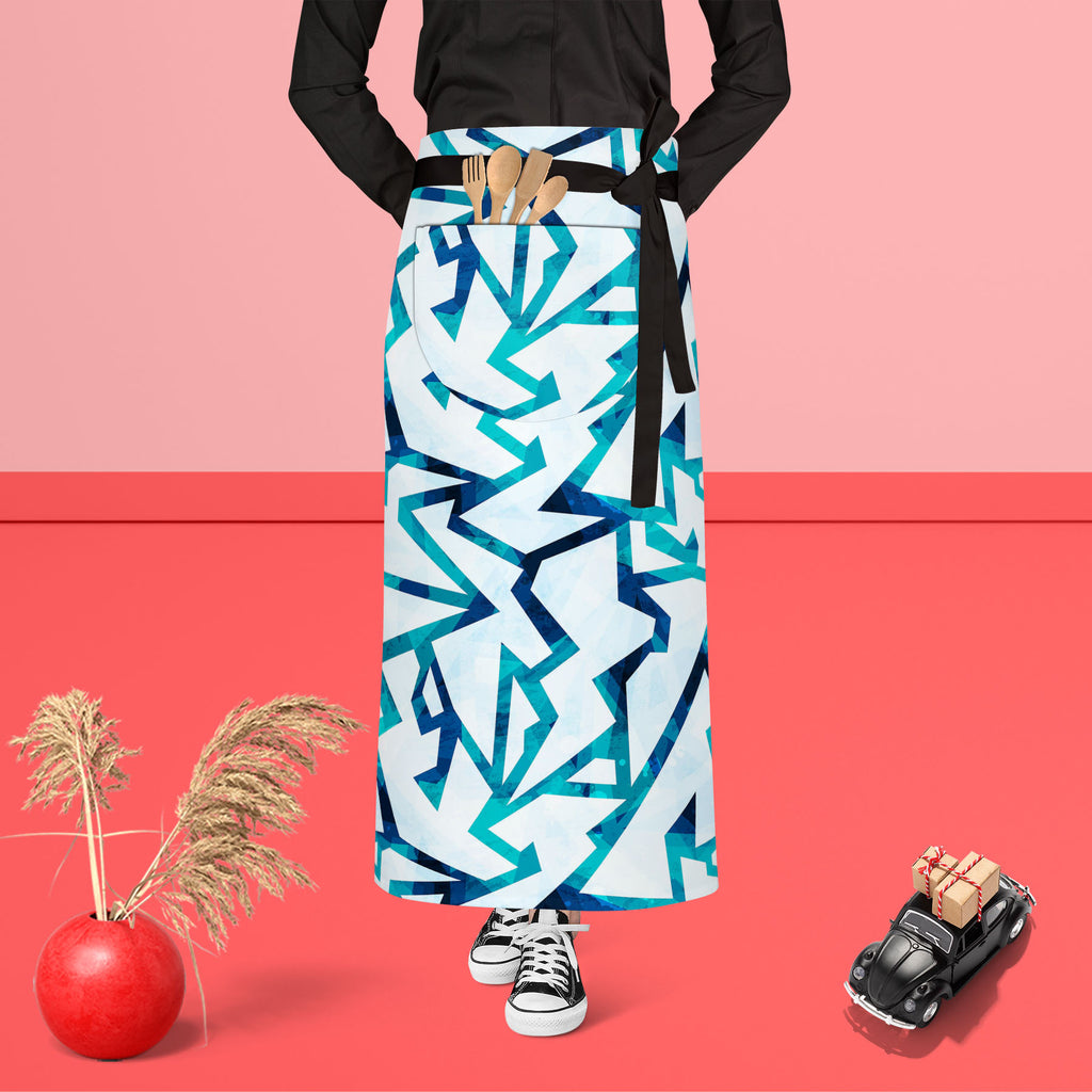 Ice Style D2 Apron | Adjustable, Free Size & Waist Tiebacks-Aprons Waist to Feet-APR_WS_FT-IC 5007579 IC 5007579, Abstract Expressionism, Abstracts, Ancient, Art and Paintings, Black and White, Christianity, Diamond, Digital, Digital Art, Geometric, Geometric Abstraction, Graphic, Grid Art, Historical, Holidays, Illustrations, Medieval, Patterns, Retro, Seasons, Semi Abstract, Signs, Signs and Symbols, Sketches, Triangles, Vintage, White, ice, style, d2, apron, adjustable, free, size, waist, tiebacks, abstr