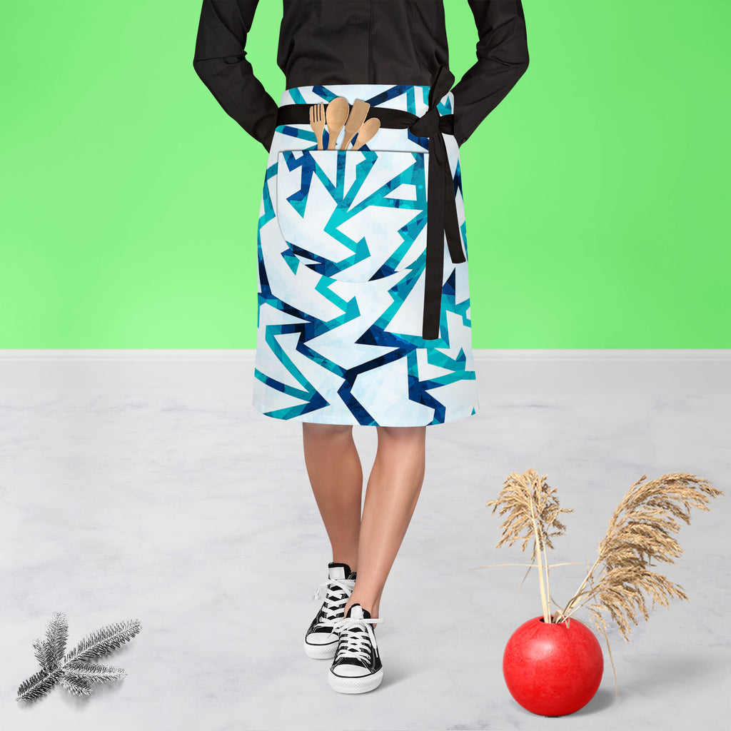 Ice Style D2 Apron | Adjustable, Free Size & Waist Tiebacks-Apron Waist to Knee-APR_WS_KN-IC 5007579 IC 5007579, Abstract Expressionism, Abstracts, Ancient, Art and Paintings, Black and White, Christianity, Diamond, Digital, Digital Art, Geometric, Geometric Abstraction, Graphic, Grid Art, Historical, Holidays, Illustrations, Medieval, Patterns, Retro, Seasons, Semi Abstract, Signs, Signs and Symbols, Sketches, Triangles, Vintage, White, ice, style, d2, apron, adjustable, free, size, waist, tiebacks, abstra