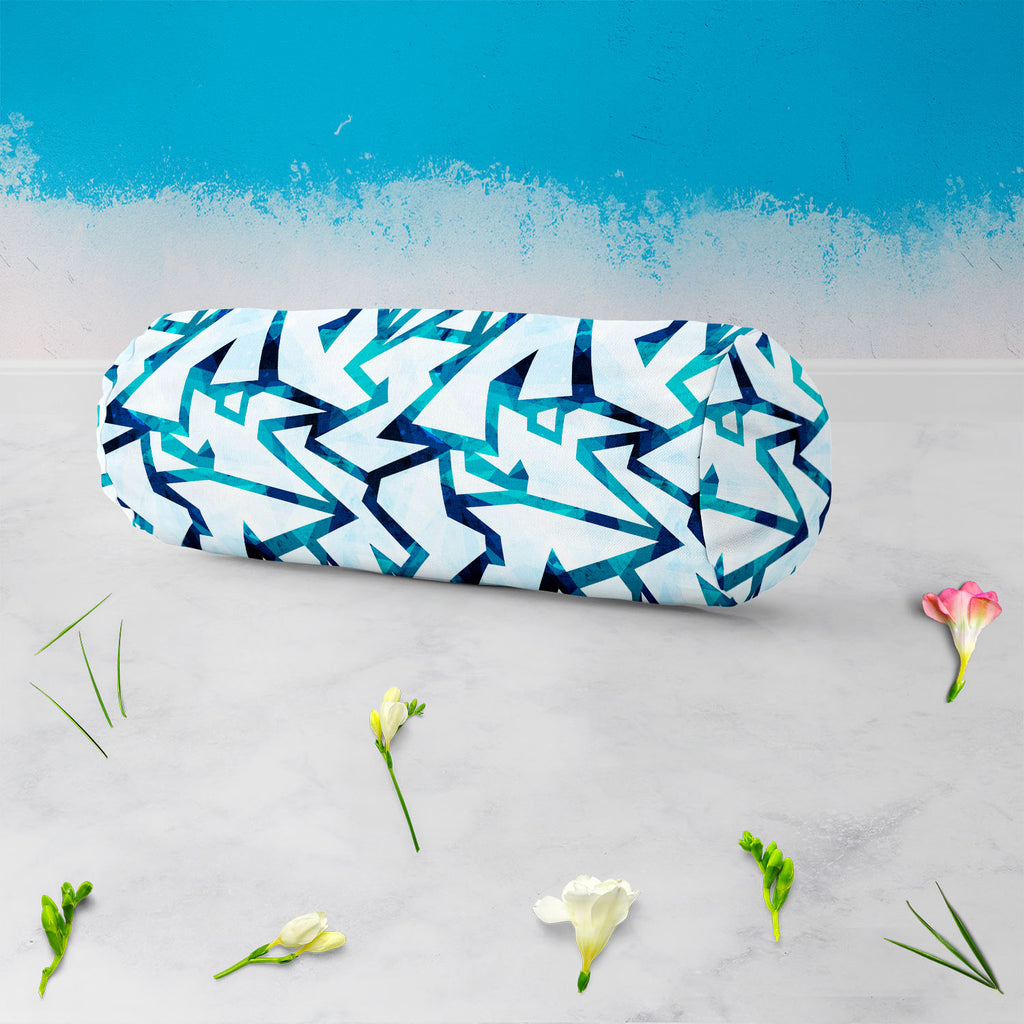 Ice Style D2 Bolster Cover Booster Cases | Concealed Zipper Opening-Bolster Covers-BOL_CV_ZP-IC 5007579 IC 5007579, Abstract Expressionism, Abstracts, Ancient, Art and Paintings, Black and White, Christianity, Diamond, Digital, Digital Art, Geometric, Geometric Abstraction, Graphic, Grid Art, Historical, Holidays, Illustrations, Medieval, Patterns, Retro, Seasons, Semi Abstract, Signs, Signs and Symbols, Sketches, Triangles, Vintage, White, ice, style, d2, bolster, cover, booster, cases, concealed, zipper, 