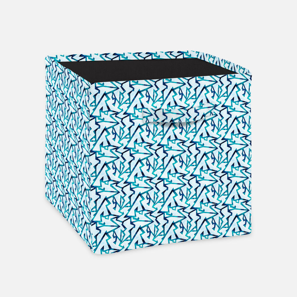 Ice Style Foldable Open Storage Bin | Organizer Box, Toy Basket, Shelf Box, Laundry Bag | Canvas Fabric-Storage Bins-STR_BI_CB-IC 5007579 IC 5007579, Abstract Expressionism, Abstracts, Ancient, Art and Paintings, Black and White, Christianity, Diamond, Digital, Digital Art, Geometric, Geometric Abstraction, Graphic, Grid Art, Historical, Holidays, Illustrations, Medieval, Patterns, Retro, Seasons, Semi Abstract, Signs, Signs and Symbols, Sketches, Triangles, Vintage, White, ice, style, foldable, open, stora