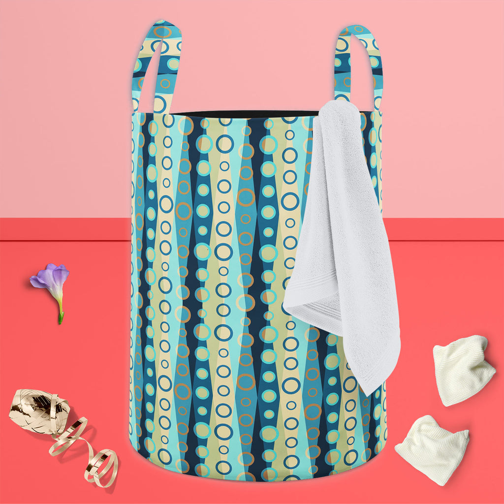 Marine Foldable Open Storage Bin | Organizer Box, Toy Basket, Shelf Box, Laundry Bag | Canvas Fabric-Storage Bins-STR_BI_CB-IC 5007580 IC 5007580, Abstract Expressionism, Abstracts, Art and Paintings, Circle, Culture, Decorative, Digital, Digital Art, Drawing, Ethnic, Fashion, Geometric, Geometric Abstraction, Graphic, Illustrations, Mandala, Modern Art, Patterns, Retro, Semi Abstract, Signs, Signs and Symbols, Traditional, Tribal, World Culture, marine, foldable, open, storage, bin, organizer, box, toy, ba