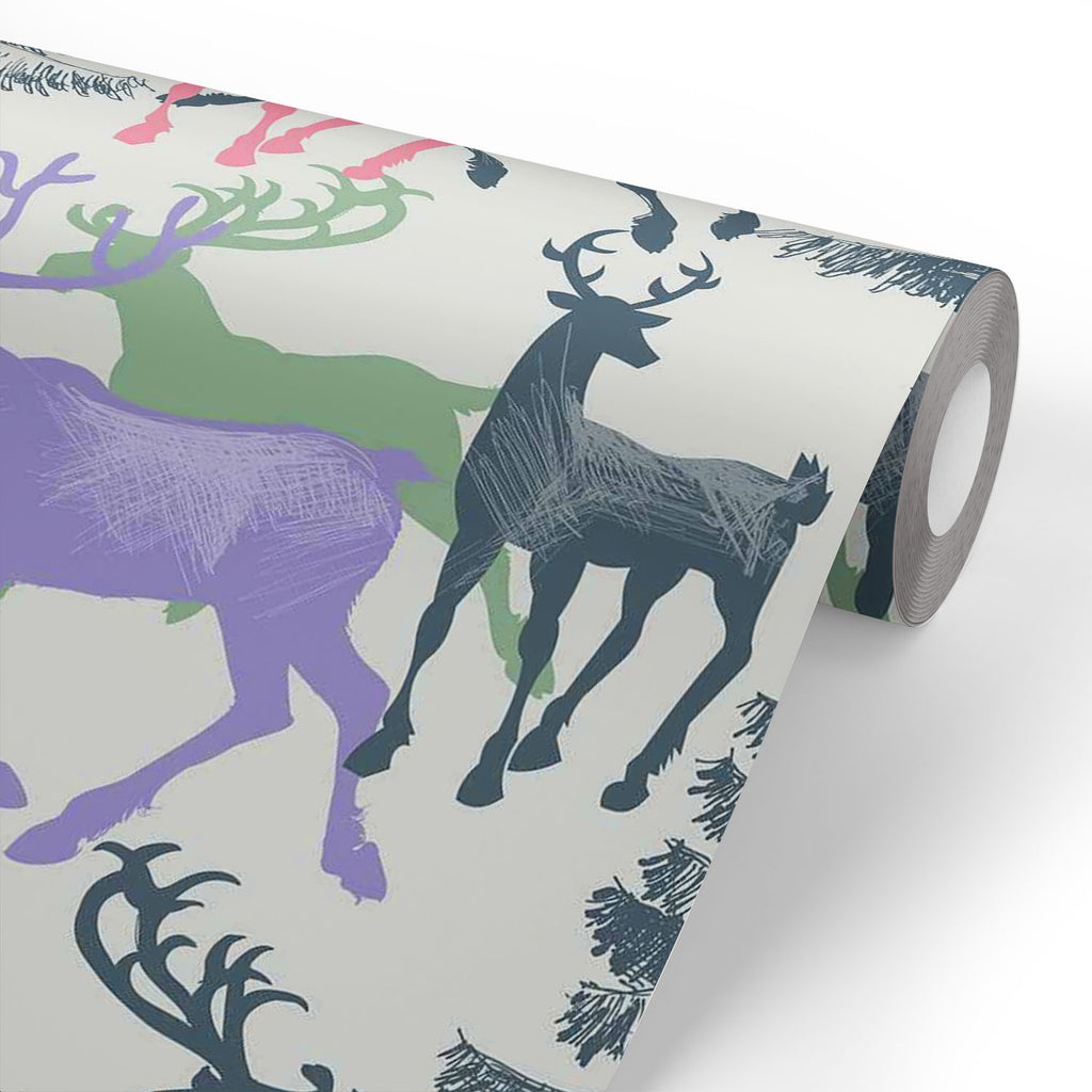 ArtzFolio Deer & Pine Wallpaper Roll | Easy to Install-Wallpapers Peel & Stick-AZHOM33102109WAL_L-Image Code 5007581 Vishnu Image Folio Pvt Ltd, IC 5007581, ArtzFolio, Wallpapers Peel & Stick, Animals, Kids, Digital Art, deer, pine, wallpaper, roll, easy, to, install, abstract, vinyl, self, adhesive, brick, for, walls, living, room, drawing, large, size, children, sticker, bedroom, pitaara, box, bathroom, textured, big, office, reception, amazonbasics, decorative, home, waterproof, designer, small, peel, st