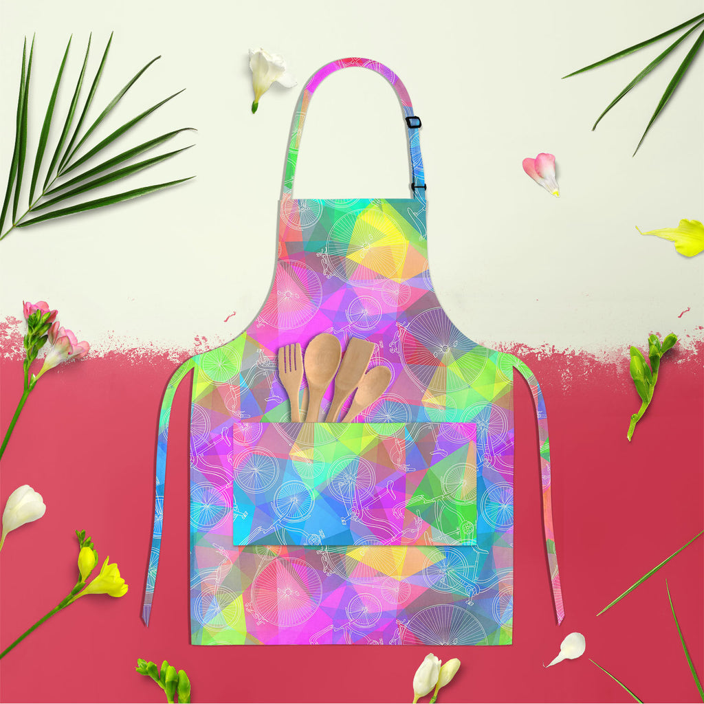 Bicycles D6 Apron | Adjustable, Free Size & Waist Tiebacks-Aprons Neck to Knee-APR_NK_KN-IC 5007582 IC 5007582, Ancient, Art and Paintings, Automobiles, Bikes, Cities, City Views, Digital, Digital Art, Drawing, Graphic, Hipster, Historical, Hobbies, Illustrations, Medieval, Patterns, Retro, Signs, Signs and Symbols, Sketches, Sports, Transportation, Travel, Triangles, Vehicles, Vintage, bicycles, d6, apron, adjustable, free, size, waist, tiebacks, art, background, bicycle, bike, circus, city, color, colorfu
