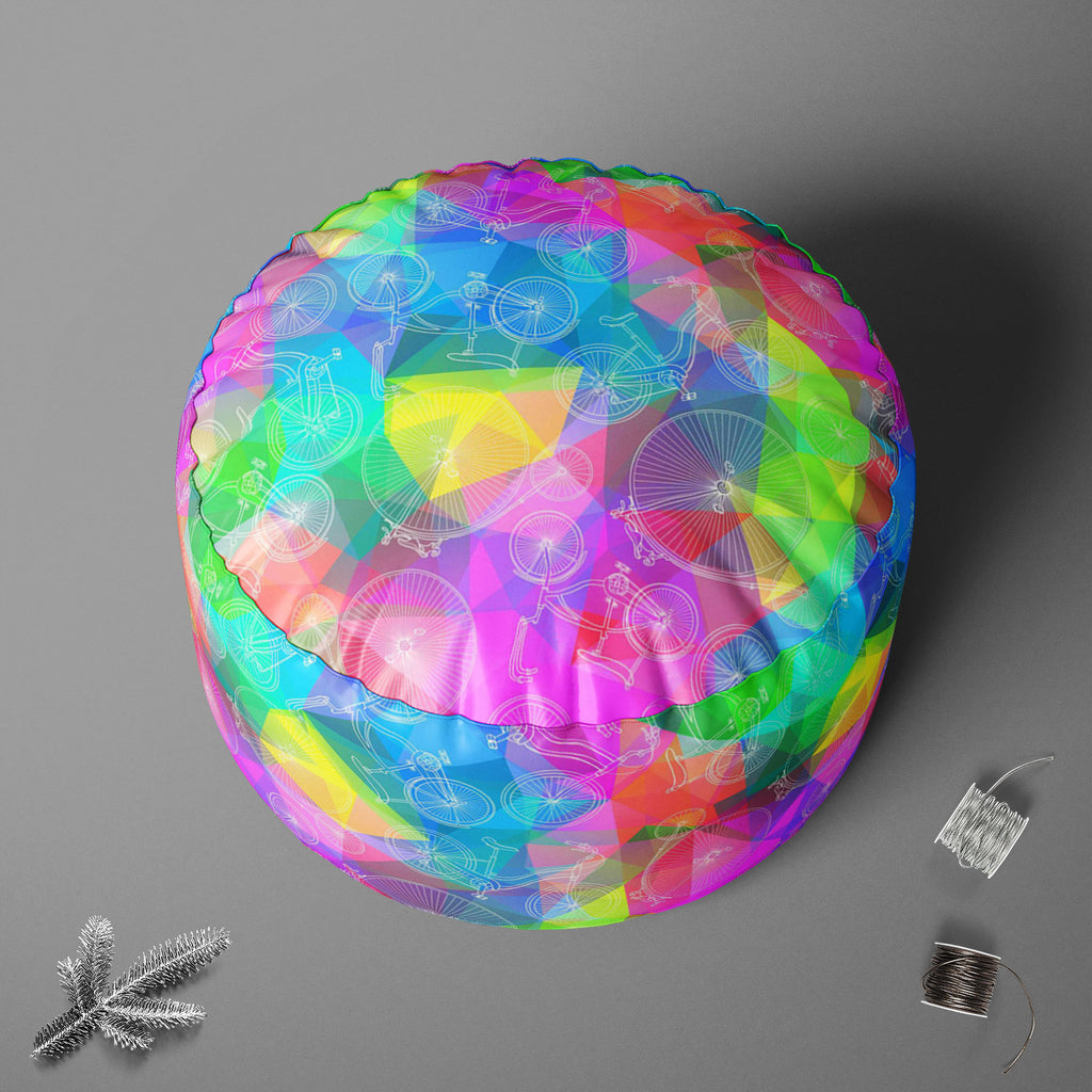 Bicycles D6 Footstool Footrest Puffy Pouffe Ottoman Bean Bag | Canvas Fabric-Footstools-FST_CB_BN-IC 5007582 IC 5007582, Ancient, Art and Paintings, Automobiles, Bikes, Cities, City Views, Digital, Digital Art, Drawing, Graphic, Hipster, Historical, Hobbies, Illustrations, Medieval, Patterns, Retro, Signs, Signs and Symbols, Sketches, Sports, Transportation, Travel, Triangles, Vehicles, Vintage, bicycles, d6, footstool, footrest, puffy, pouffe, ottoman, bean, bag, canvas, fabric, art, background, bicycle, b