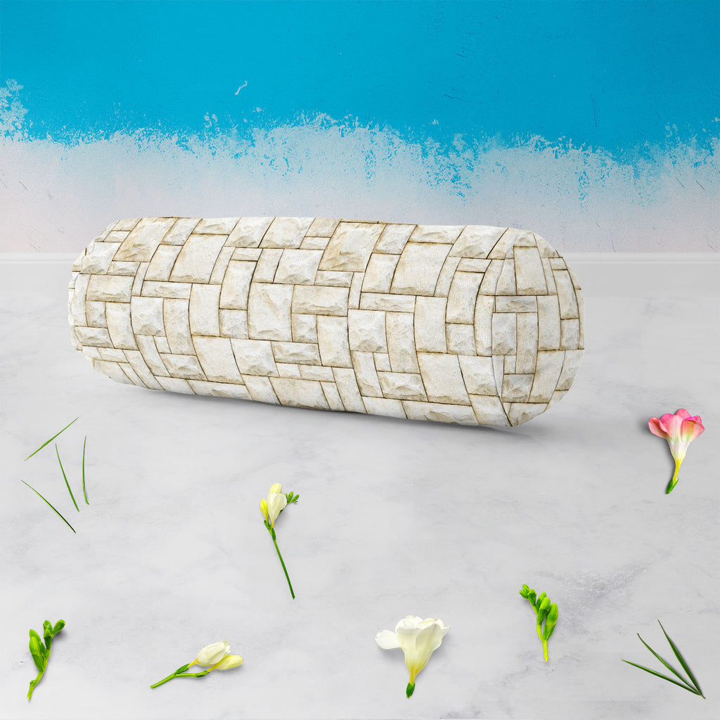 Abstract Surface D1 Bolster Cover Booster Cases | Concealed Zipper Opening - Bolster Covers - ArtzFolio.com