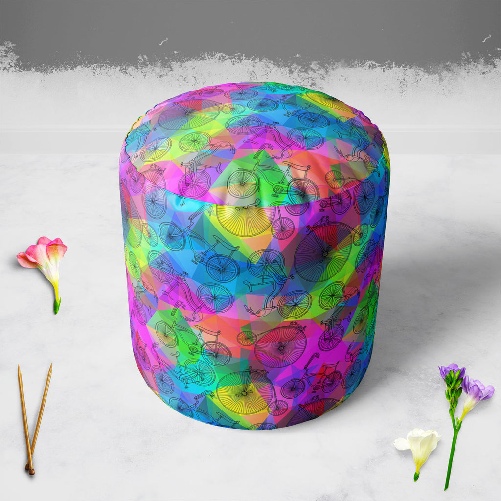 Bicycles D7 Footstool Footrest Puffy Pouffe Ottoman Bean Bag | Canvas Fabric-Footstools-FST_CB_BN-IC 5007584 IC 5007584, Ancient, Art and Paintings, Automobiles, Bikes, Cities, City Views, Digital, Digital Art, Drawing, Graphic, Hipster, Historical, Hobbies, Illustrations, Medieval, Patterns, Retro, Signs, Signs and Symbols, Sketches, Sports, Transportation, Travel, Triangles, Vehicles, Vintage, bicycles, d7, footstool, footrest, puffy, pouffe, ottoman, bean, bag, canvas, fabric, art, background, bicycle, b