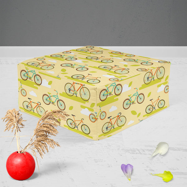 Bikes Footstool Footrest Puffy Pouffe Ottoman Bean Bag | Canvas Fabric-Footstools-FST_CB_BN-IC 5007588 IC 5007588, Abstract Expressionism, Abstracts, Animated Cartoons, Art and Paintings, Automobiles, Bikes, Caricature, Cartoons, Cities, City Views, Icons, Illustrations, Paintings, Patterns, Retro, Semi Abstract, Signs, Signs and Symbols, Sports, Symbols, Transportation, Travel, Vehicles, footstool, footrest, puffy, pouffe, ottoman, bean, bag, floor, cushion, pillow, canvas, fabric, abstract, activity, arts