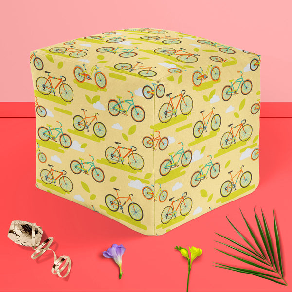 Bikes Footstool Footrest Puffy Pouffe Ottoman Bean Bag | Canvas Fabric-Footstools-FST_CB_BN-IC 5007588 IC 5007588, Abstract Expressionism, Abstracts, Animated Cartoons, Art and Paintings, Automobiles, Bikes, Caricature, Cartoons, Cities, City Views, Icons, Illustrations, Paintings, Patterns, Retro, Semi Abstract, Signs, Signs and Symbols, Sports, Symbols, Transportation, Travel, Vehicles, puffy, pouffe, ottoman, footstool, footrest, bean, bag, canvas, fabric, abstract, activity, arts, backgrounds, bicycle, 