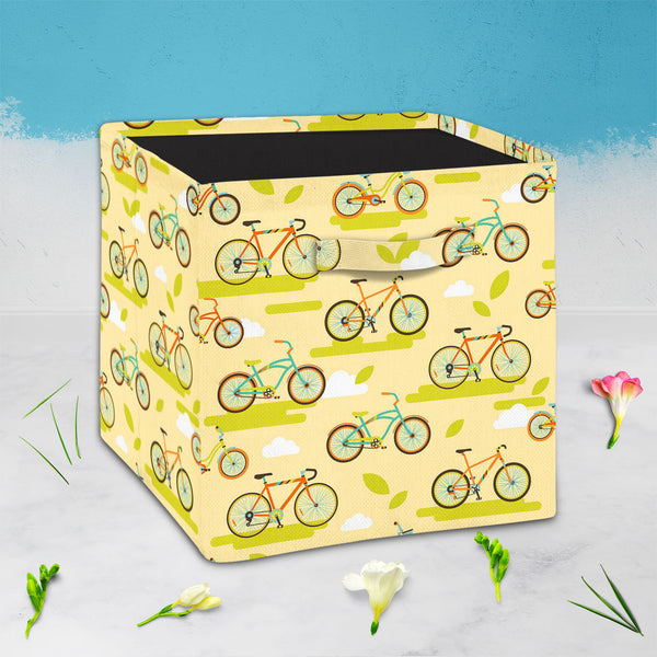 Bikes Foldable Open Storage Bin | Organizer Box, Toy Basket, Shelf Box, Laundry Bag | Canvas Fabric-Storage Bins-STR_BI_CB-IC 5007588 IC 5007588, Abstract Expressionism, Abstracts, Animated Cartoons, Art and Paintings, Automobiles, Bikes, Caricature, Cartoons, Cities, City Views, Icons, Illustrations, Paintings, Patterns, Retro, Semi Abstract, Signs, Signs and Symbols, Sports, Symbols, Transportation, Travel, Vehicles, foldable, open, storage, bin, organizer, box, toy, basket, shelf, laundry, bag, canvas, f