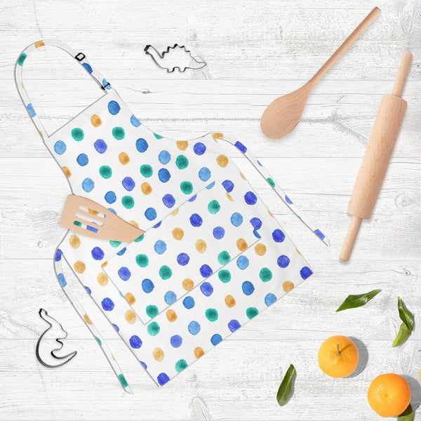 Retro Art D2 Apron | Adjustable, Free Size & Waist Tiebacks-Aprons Neck to Knee-APR_NK_KN-IC 5007589 IC 5007589, Abstract Expressionism, Abstracts, Ancient, Baby, Children, Circle, Digital, Digital Art, Dots, Geometric, Geometric Abstraction, Graphic, Hand Drawn, Historical, Illustrations, Kids, Medieval, Patterns, Retro, Semi Abstract, Signs, Signs and Symbols, Splatter, Vintage, Watercolour, art, d2, full-length, neck, to, knee, apron, poly-cotton, fabric, adjustable, buckle, waist, tiebacks, abstract, ba